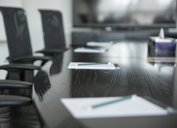 empty board room